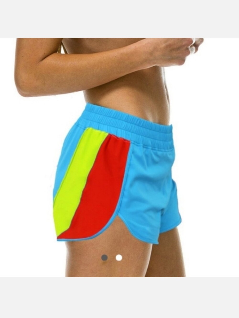 Aviator Nation Small Color Block Flex Board Shorts Small